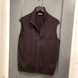 Emporio Armani Men’s Tech Travel Vest Size M Stretch Viscose Fabric with pockets